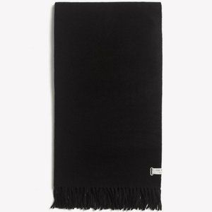 rag & bone Classic Wool Scarf - Black